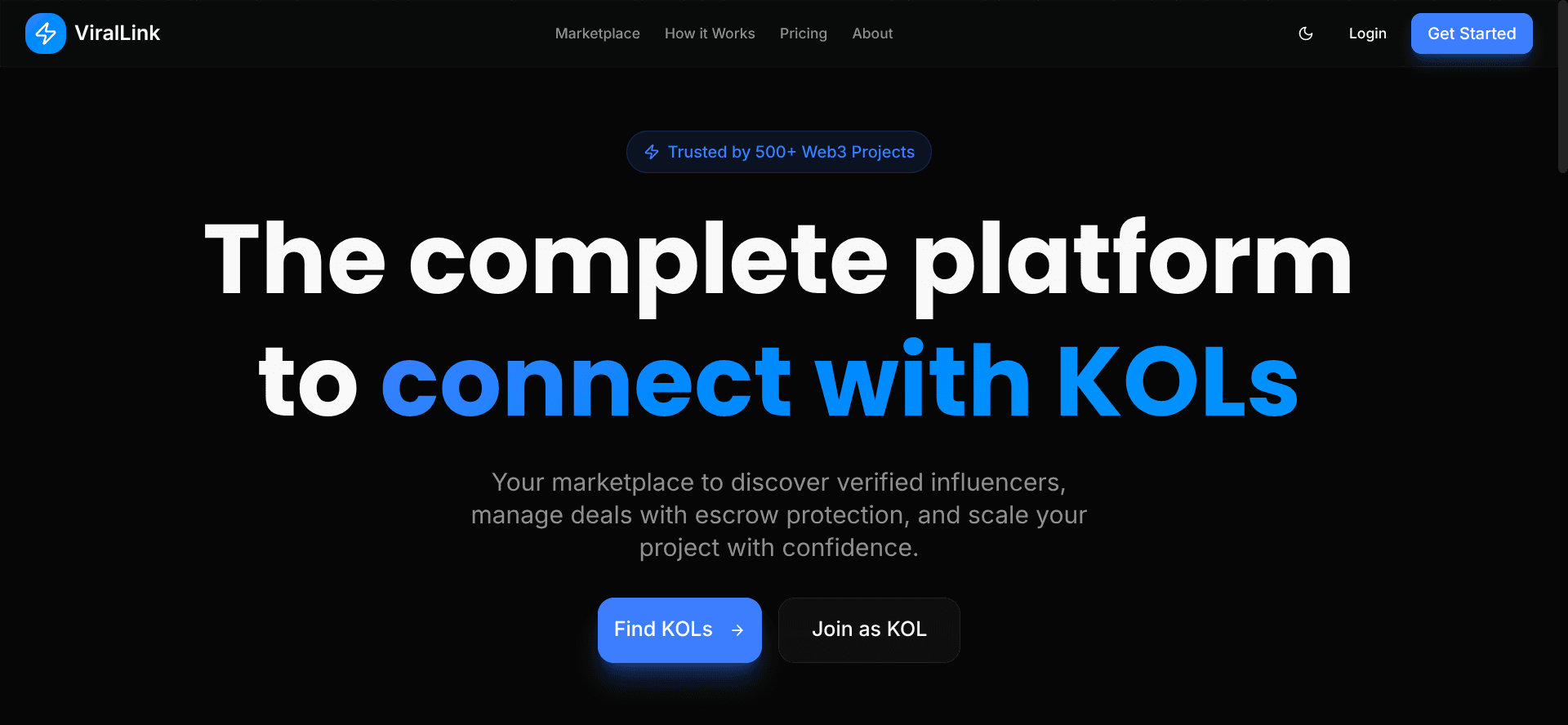ViralLink screenshot